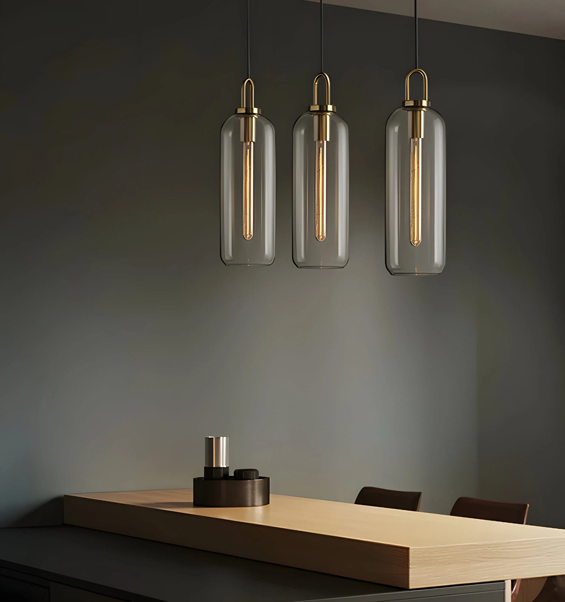 Pendulum Glass Pendant Lamp - Yiarolight