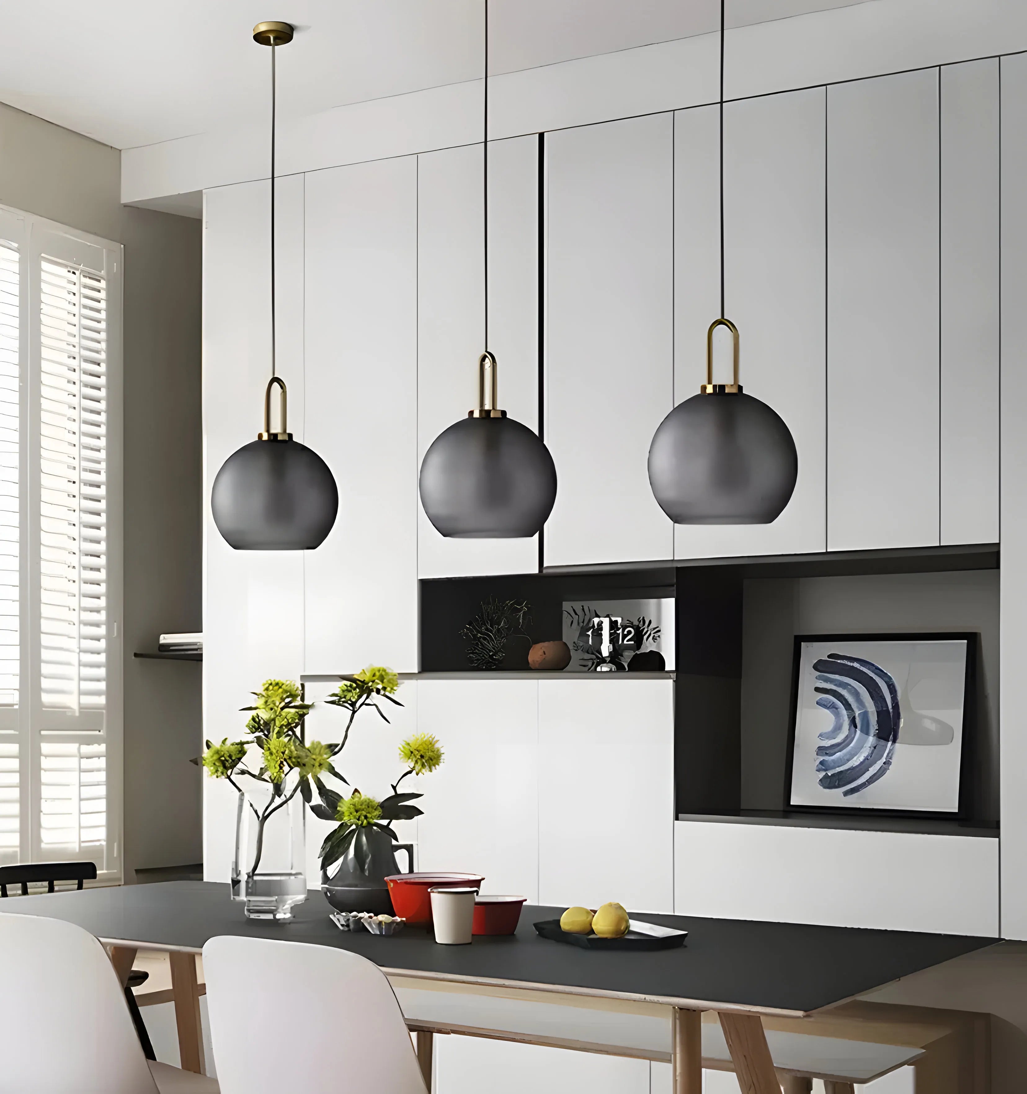 Pendulum Glass Pendant Lamp - Yiarolight