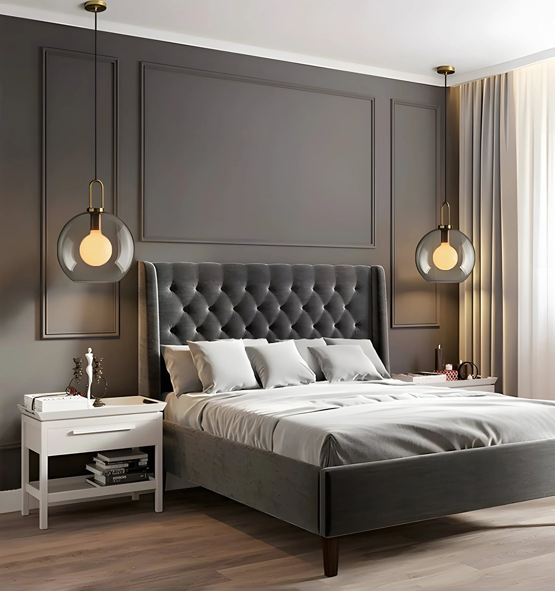 Pendulum Glass Pendant Lamp - Yiarolight