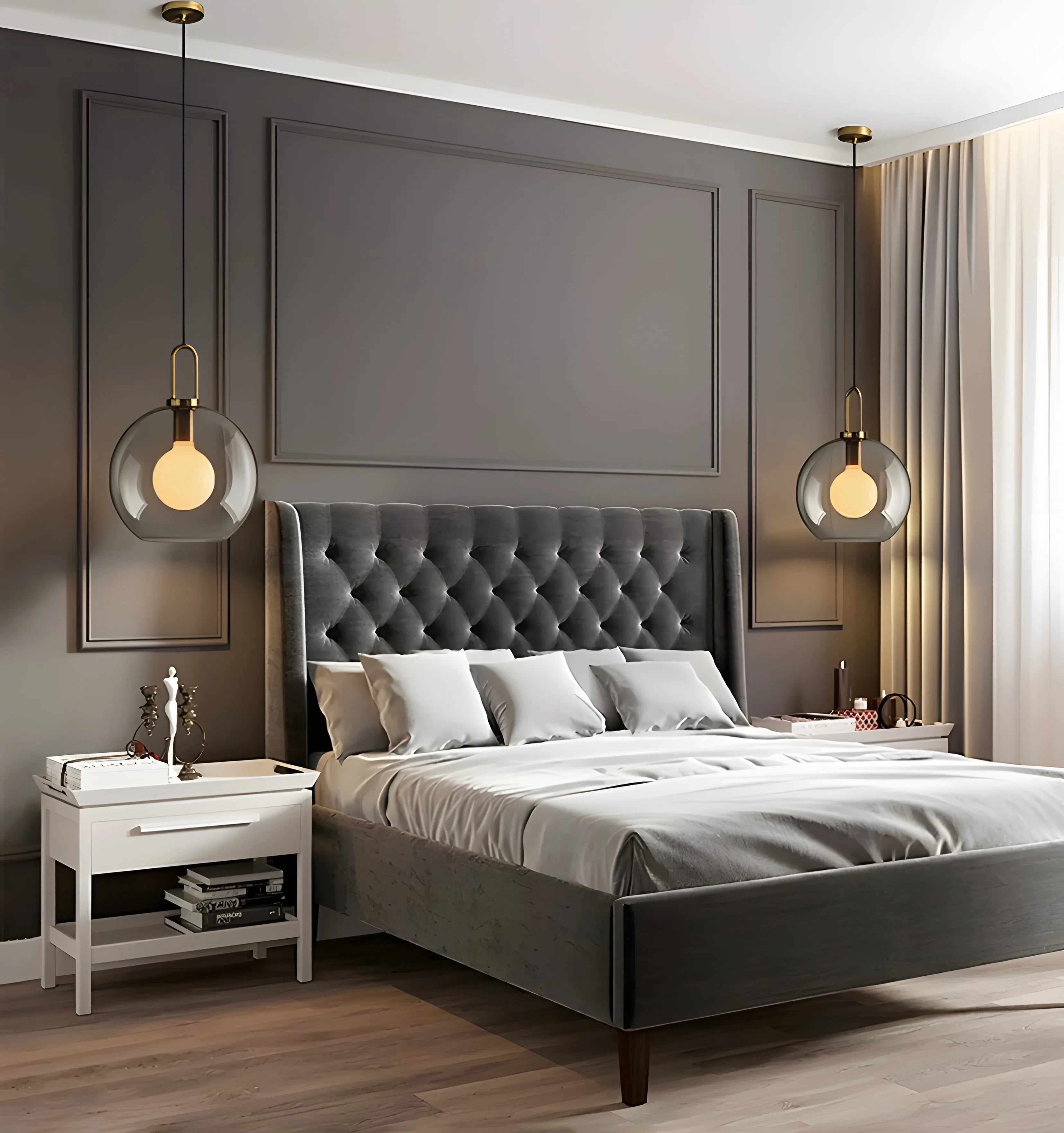 Pendulum Glass Pendant Lamp - Yiarolight