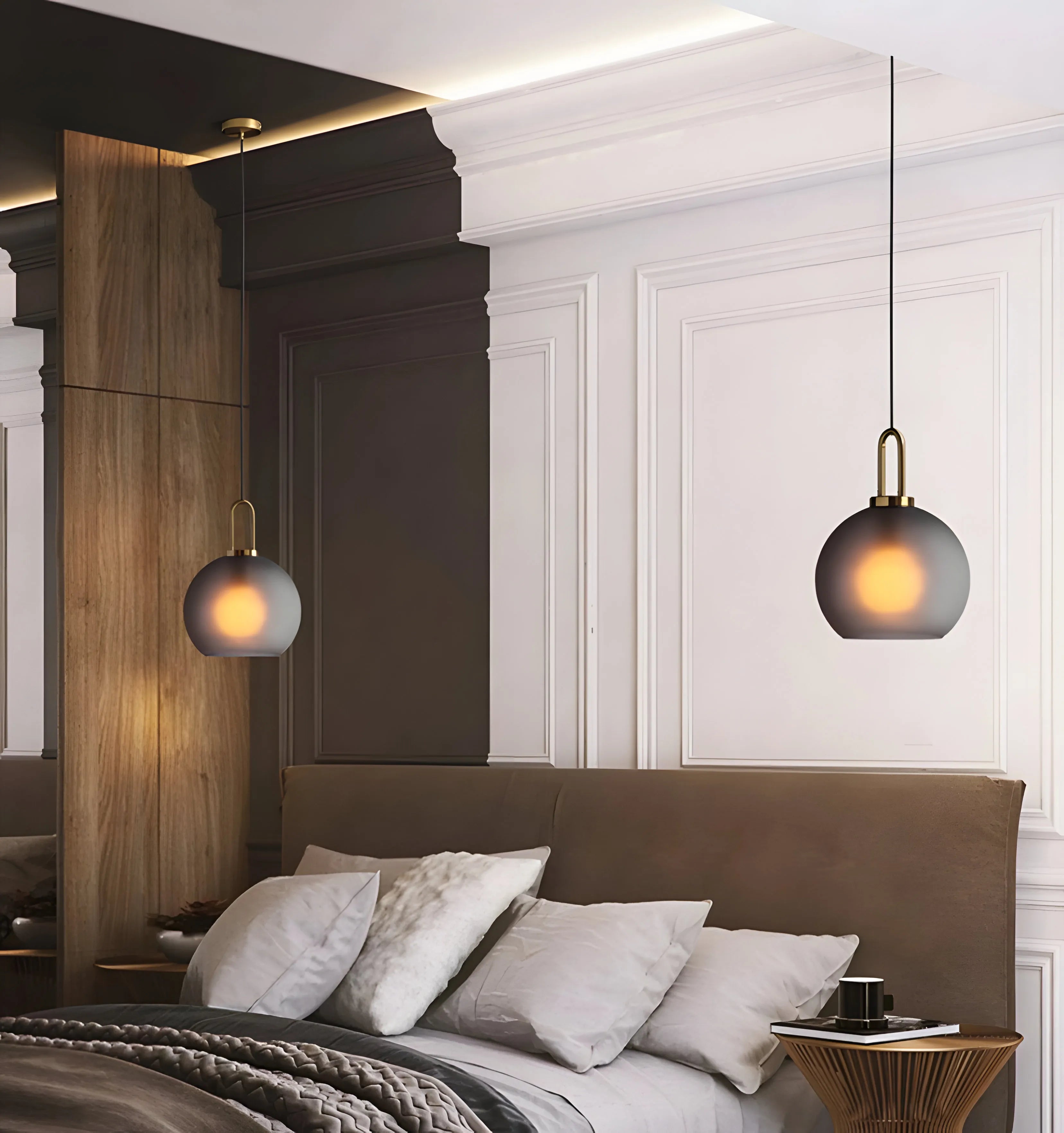 Pendulum Glass Pendant Lamp - Yiarolight