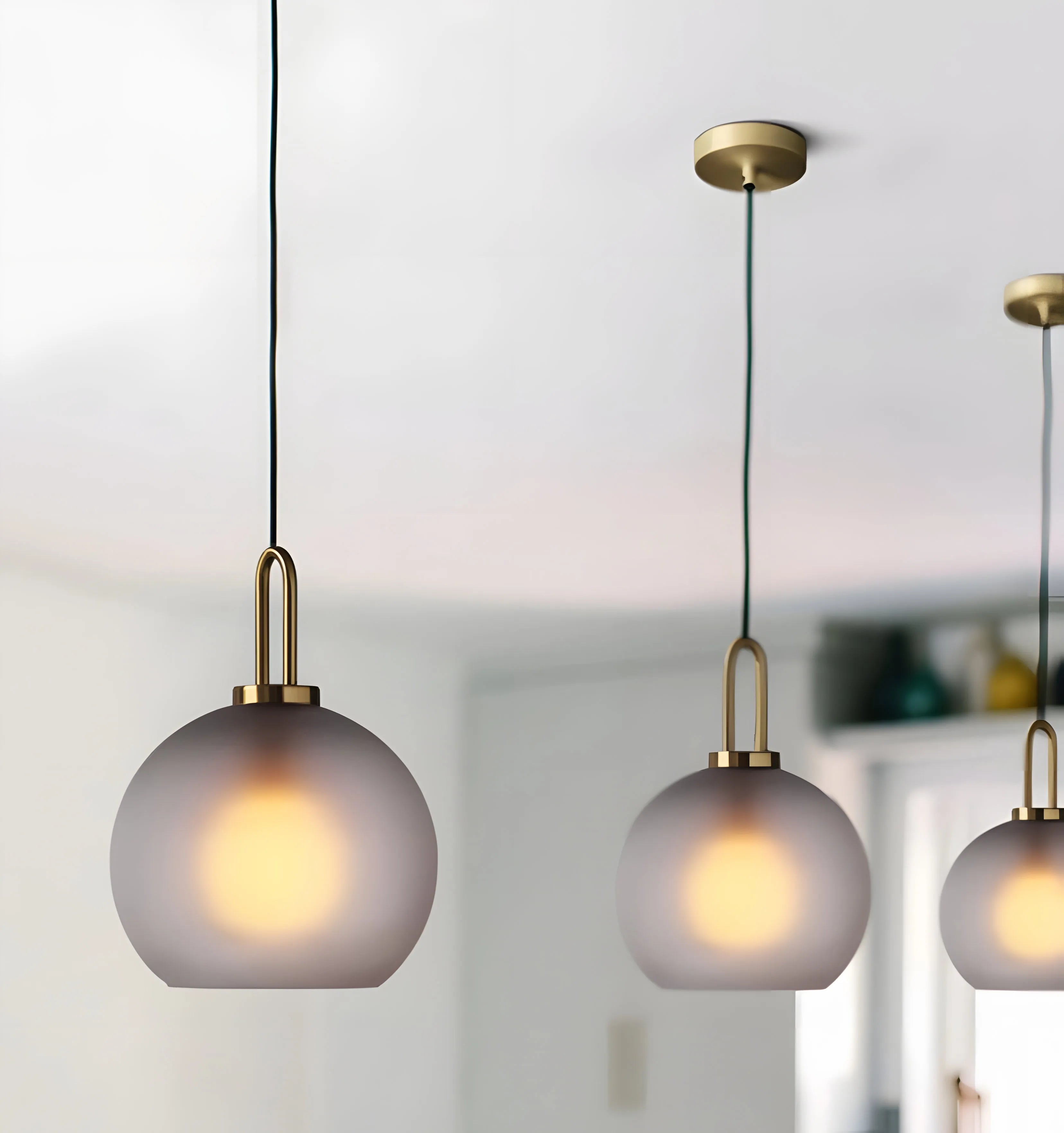 Pendulum Glass Pendant Lamp - Yiarolight