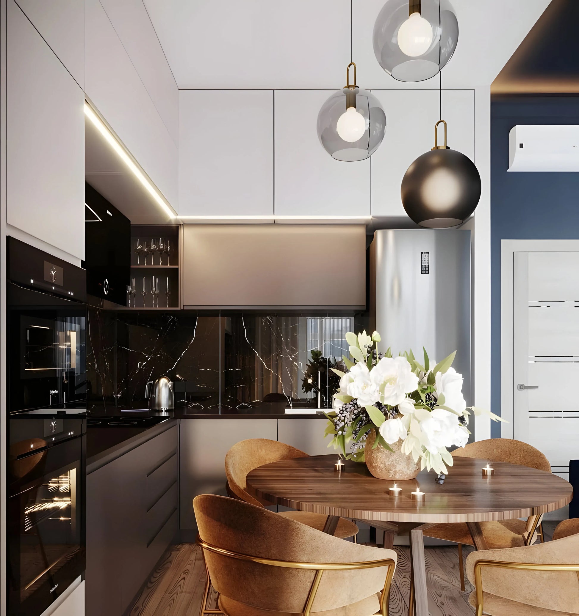 Pendulum Glass Pendant Lamp - Yiarolight