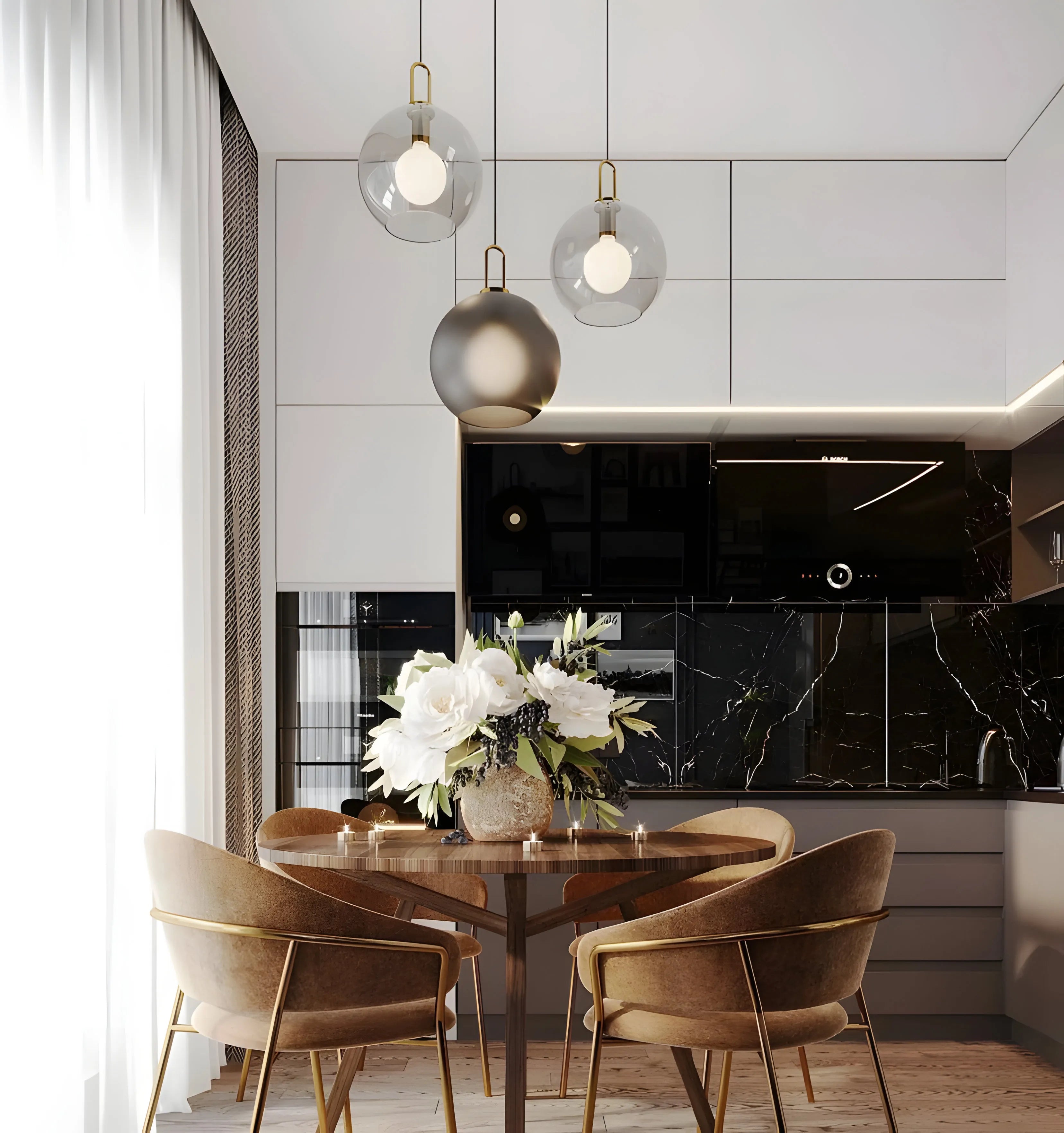 Pendulum Glass Pendant Lamp - Yiarolight