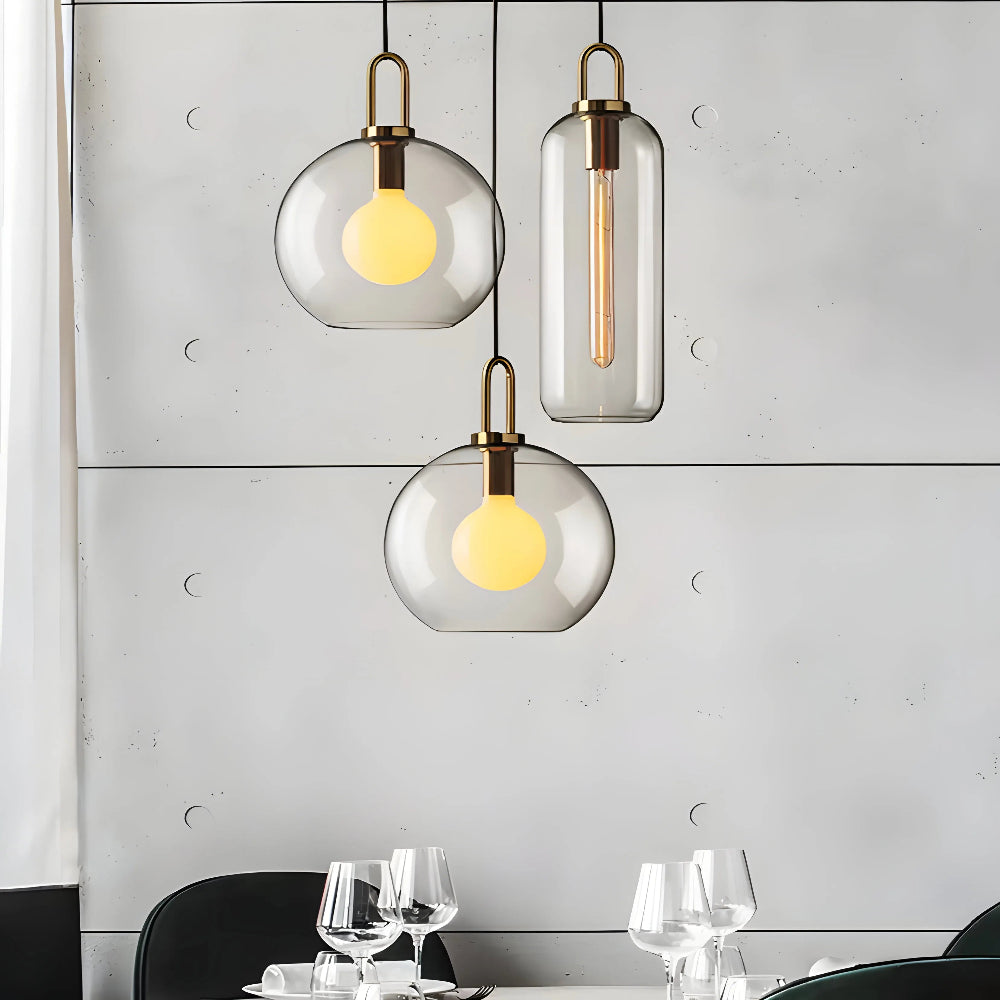 Pendulum Glass Pendant Lamp - Yiarolight