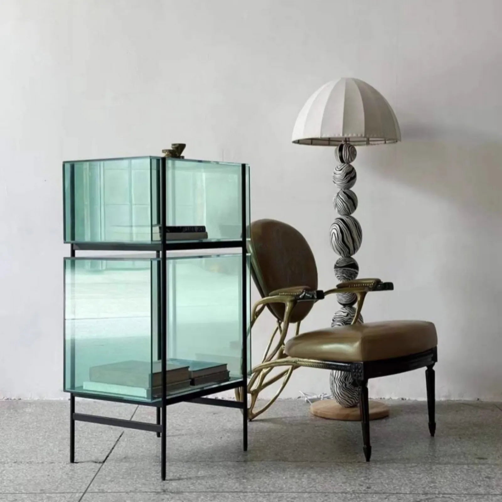 Zebra Floor Lamp
