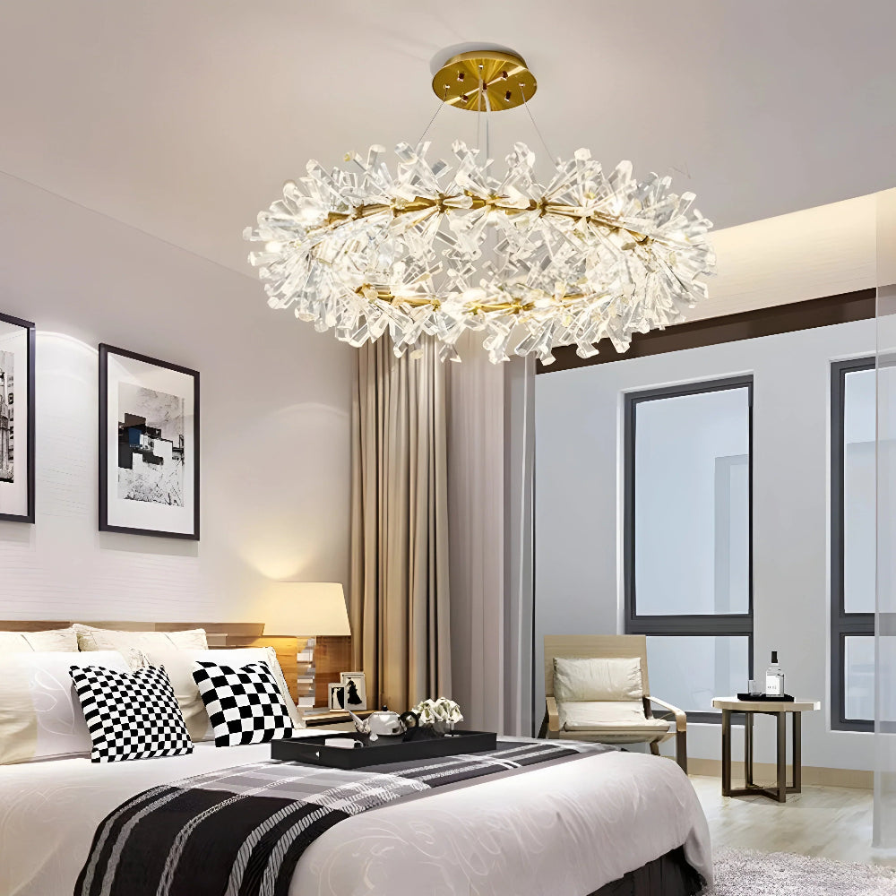 Anna Crystal Chandelier - Auraolight