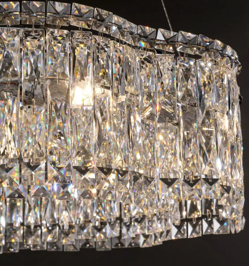 Avery Crystal Chandelier - Auraolight