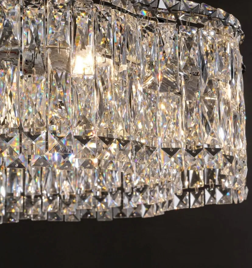 Avery Crystal Chandelier - Auraolight