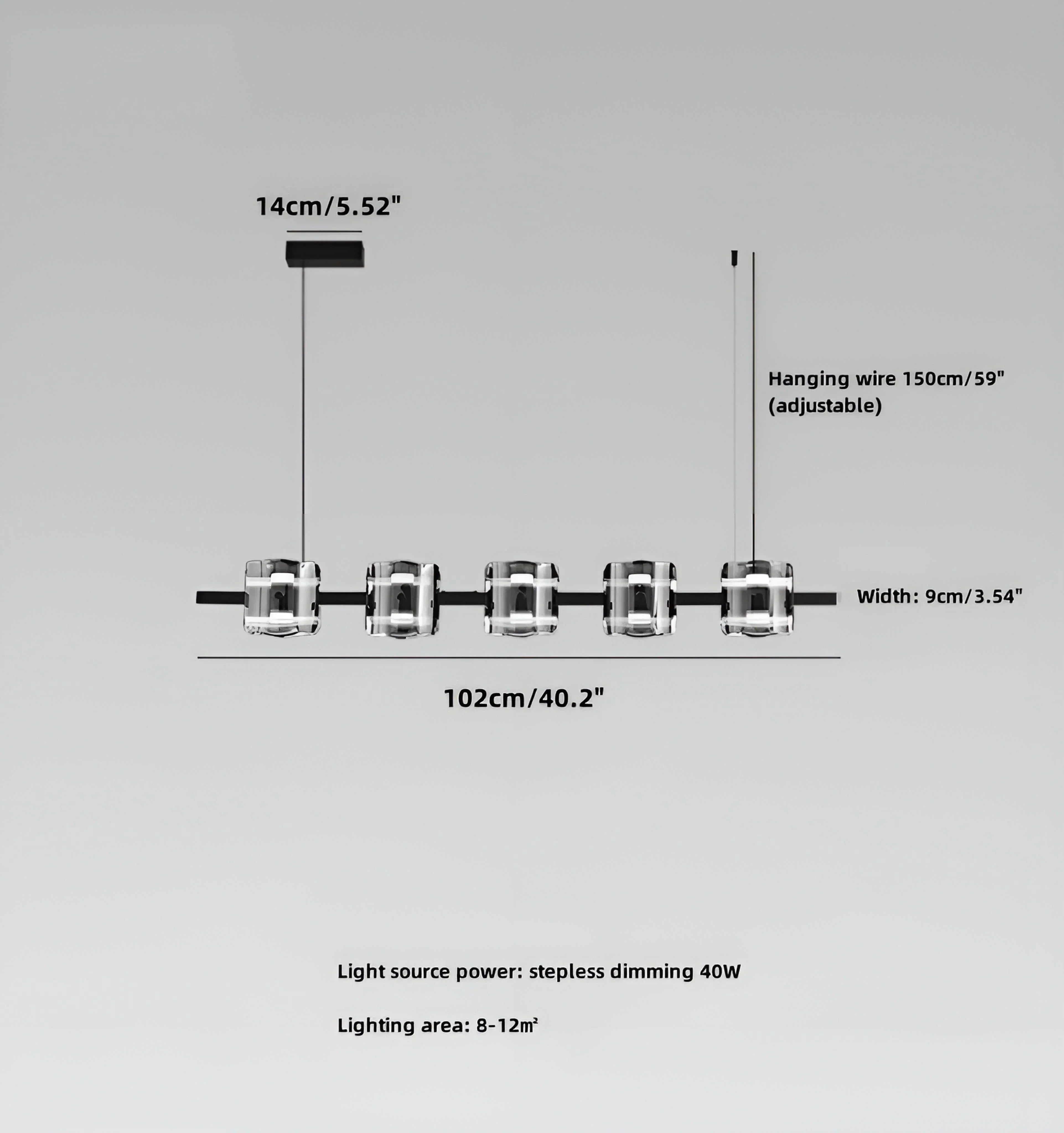 Corlota Chandelier - Auraolight