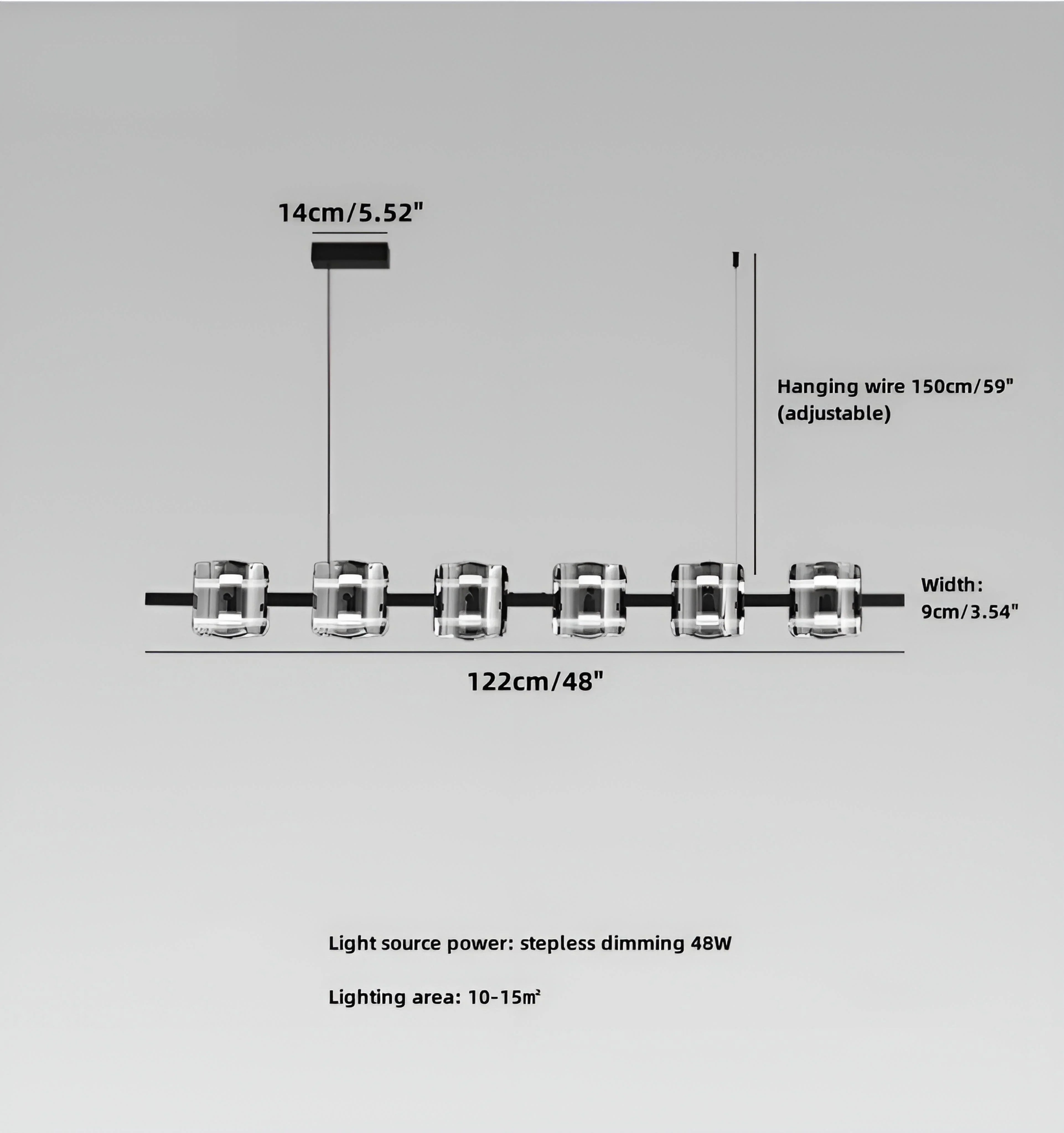 Corlota Chandelier - Auraolight