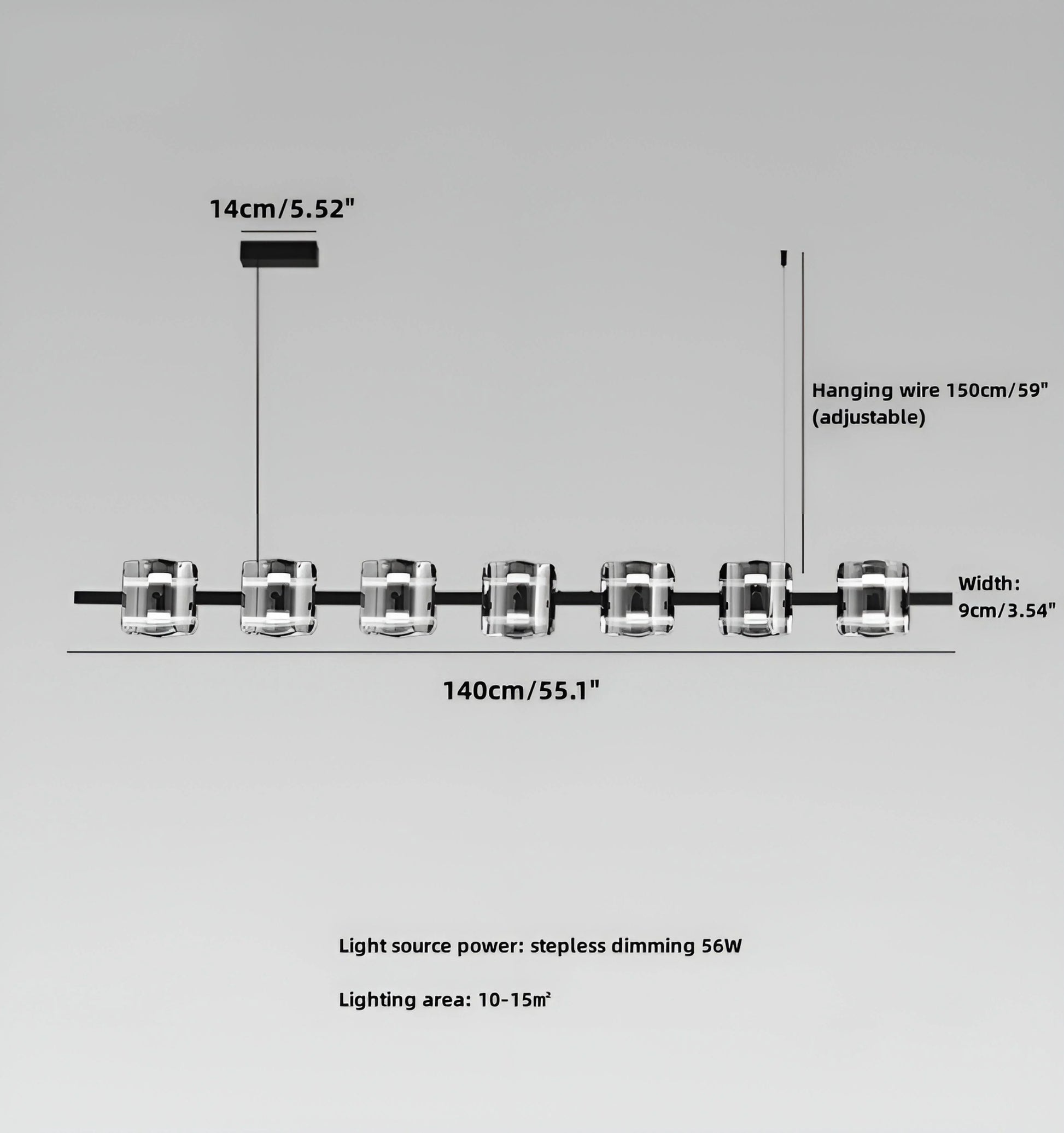 Corlota Chandelier - Auraolight