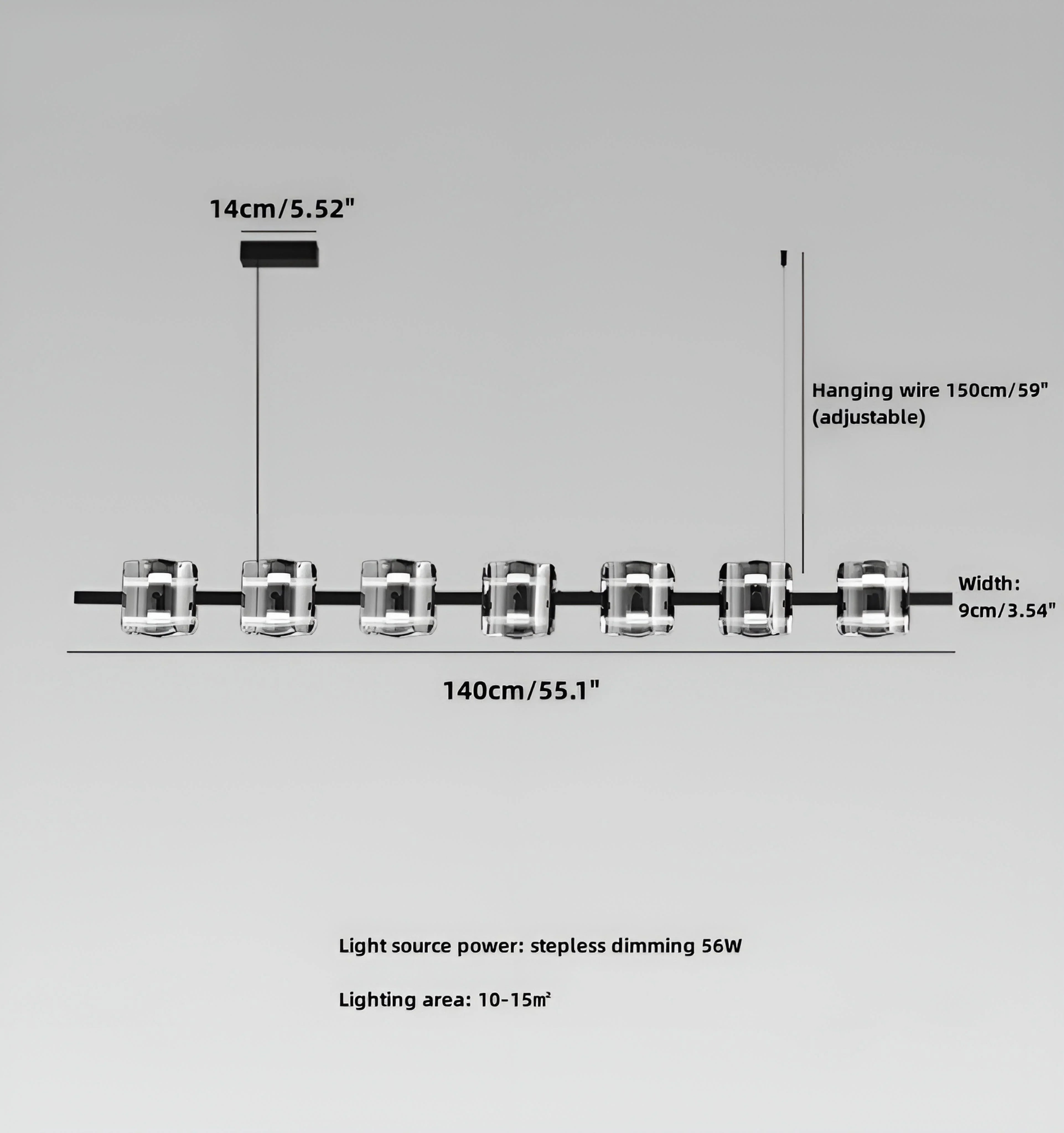 Corlota Chandelier - Auraolight