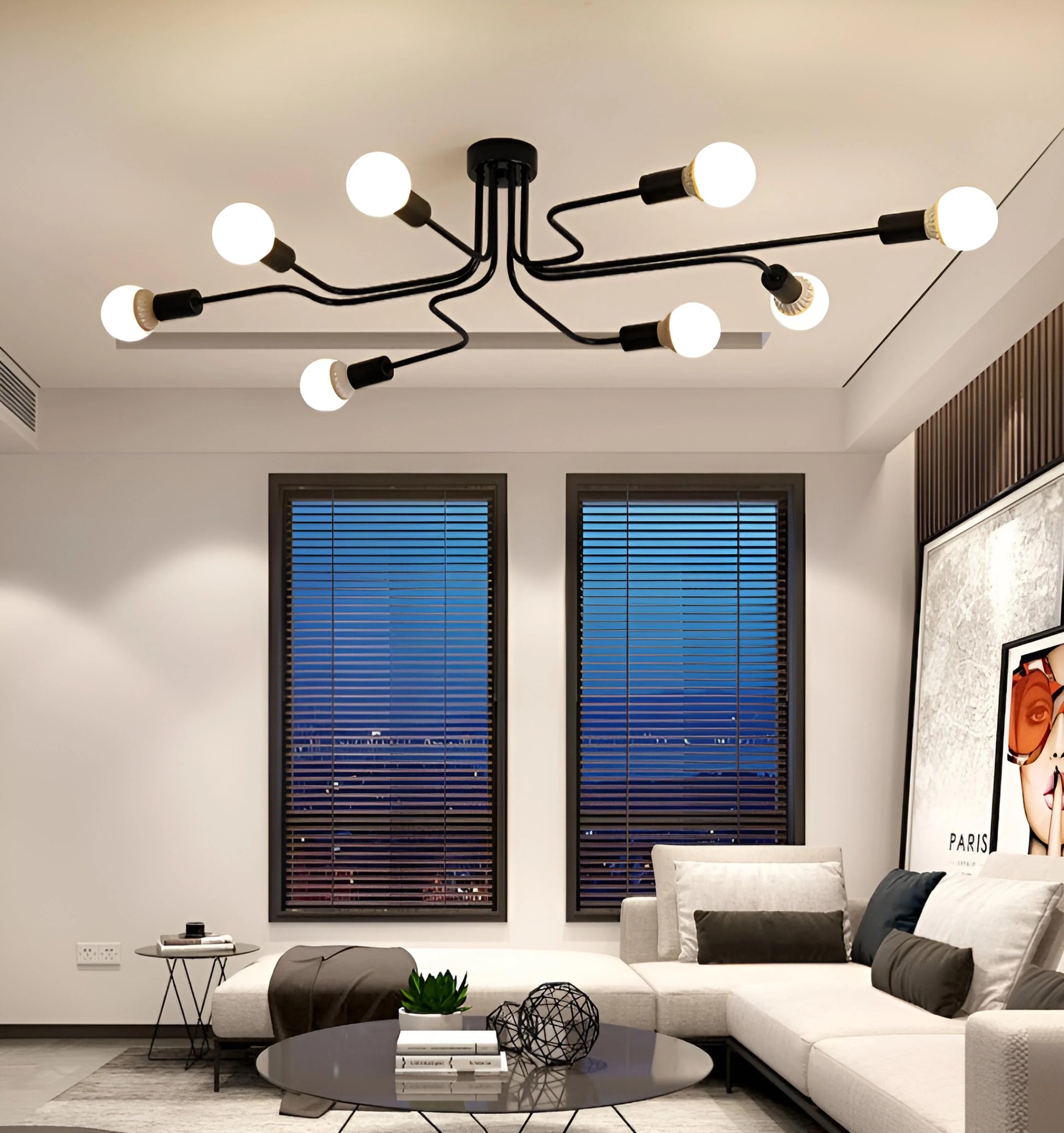 Corsica Ceiling Light - Yiarolight