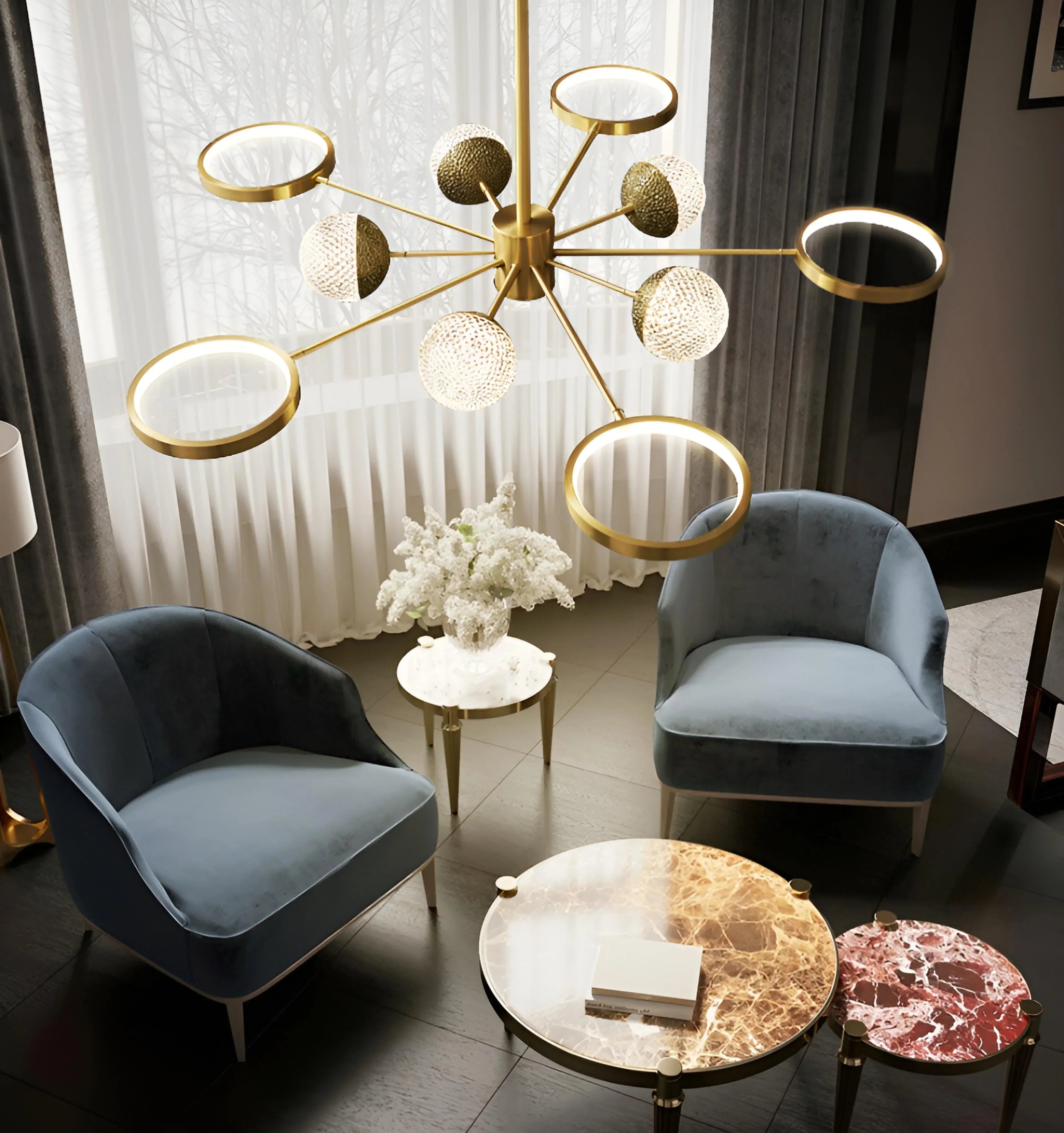Egyptian Royal Chandelier - Auraolight
