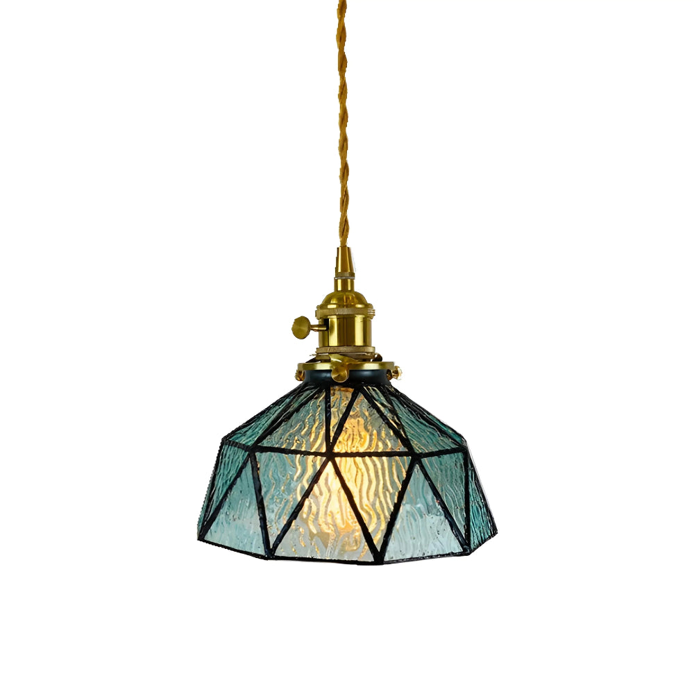 Hand-Pieced Glass Pendant Light - Auraolight