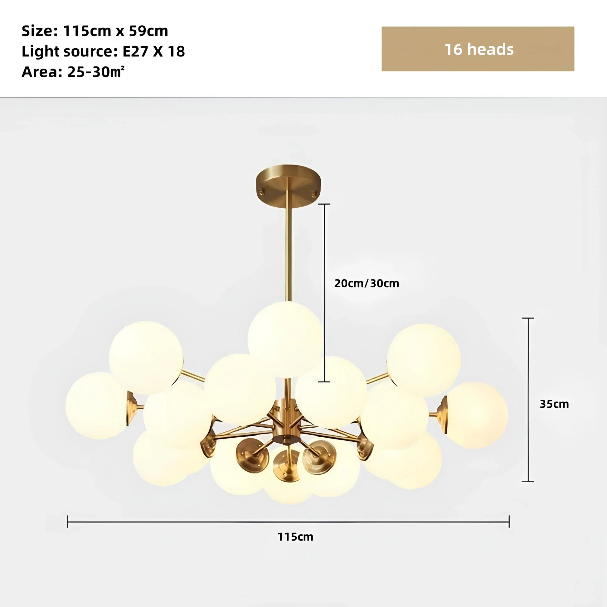 Karrington Bubble Chandelier