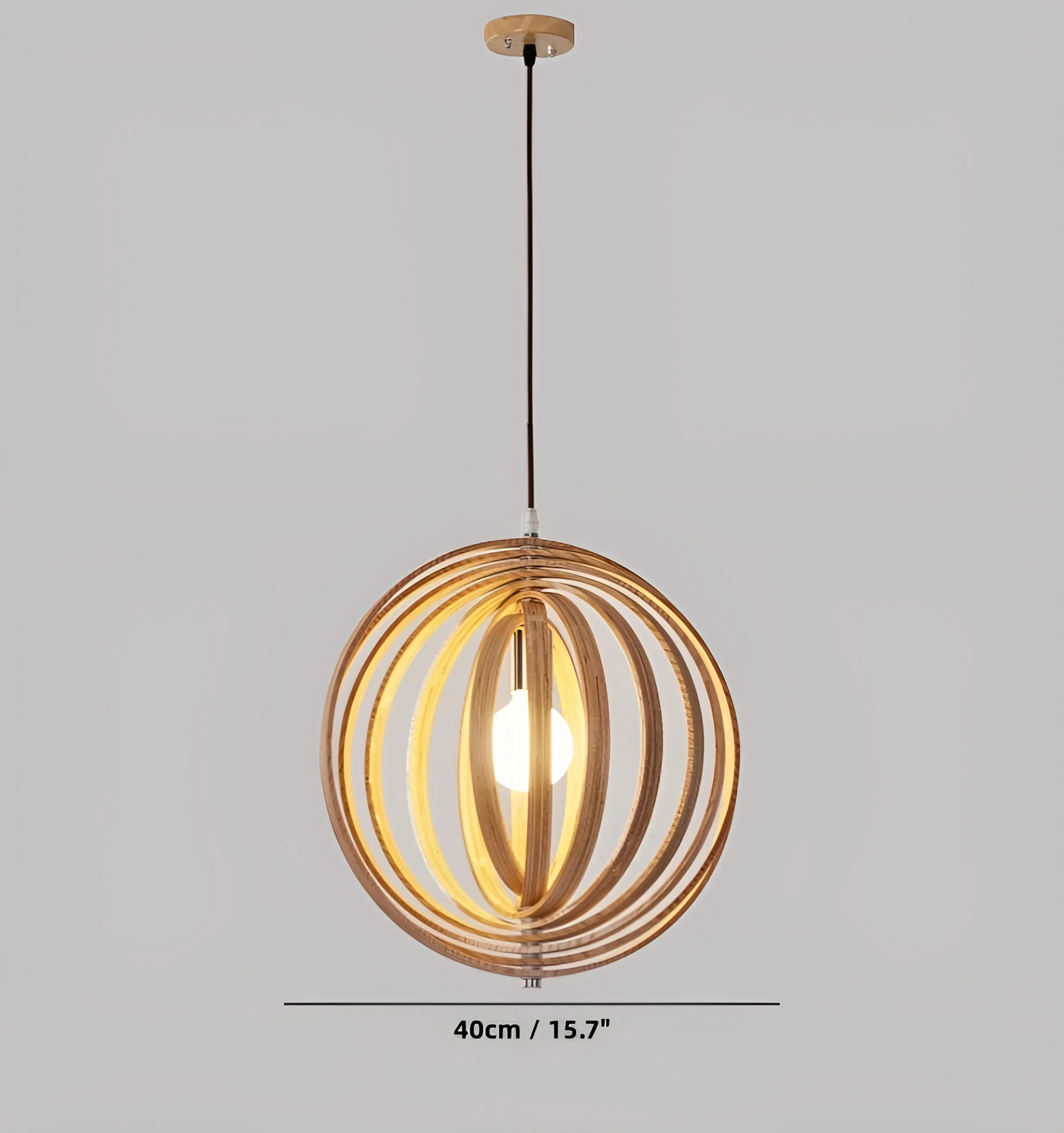 Ring Moon Pendant Light - Auraolight