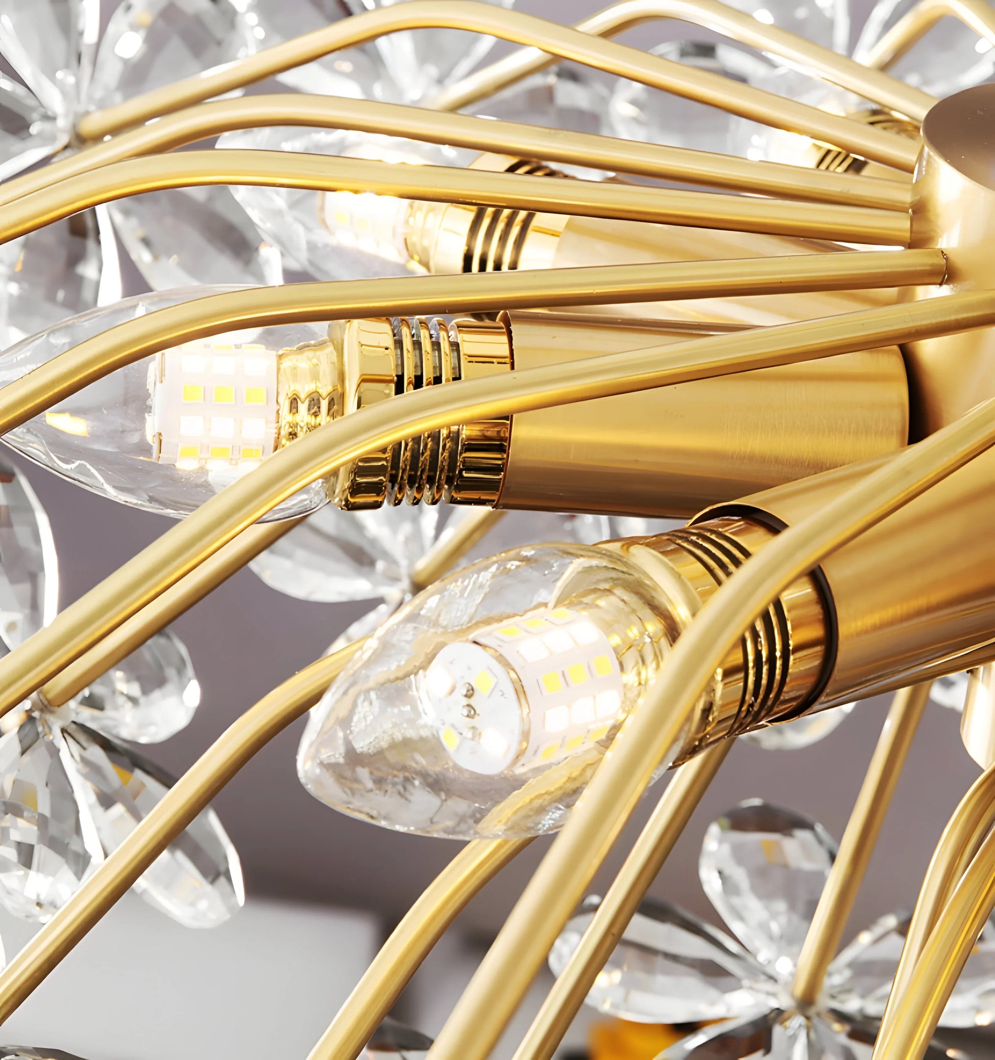 Romantic Flower Chandelier - Auraolight