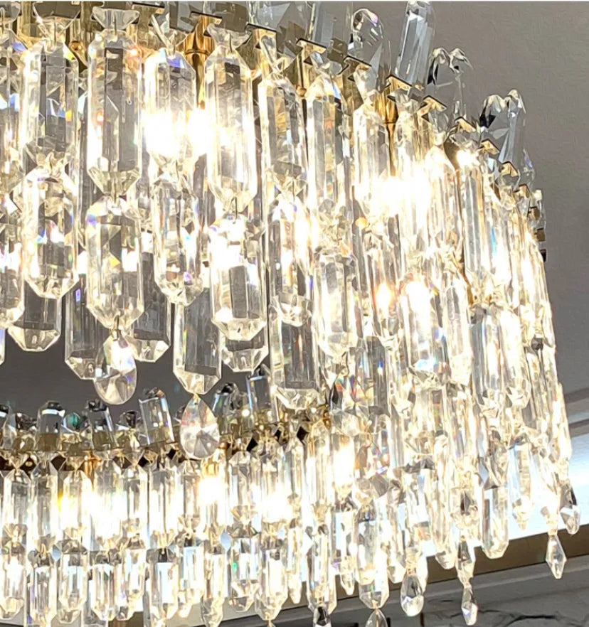 Serena Crystal Chandelier - Auraolight