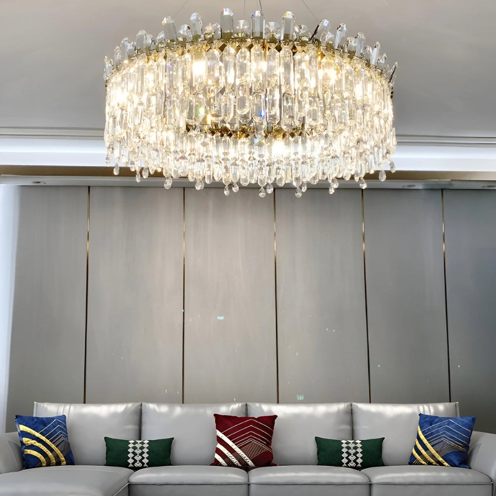 Serena Crystal Chandelier - Auraolight