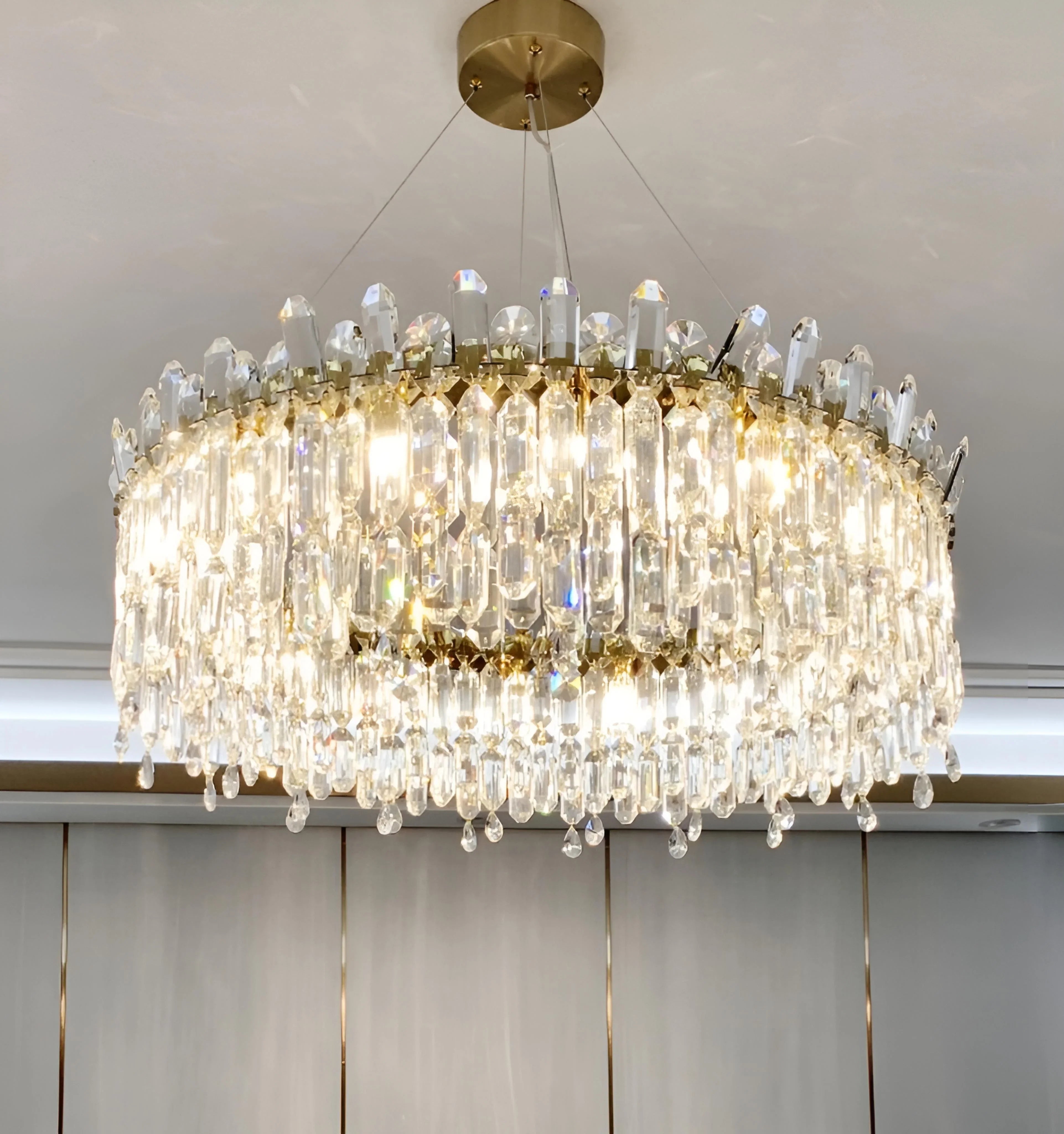 Serena Crystal Chandelier - Auraolight