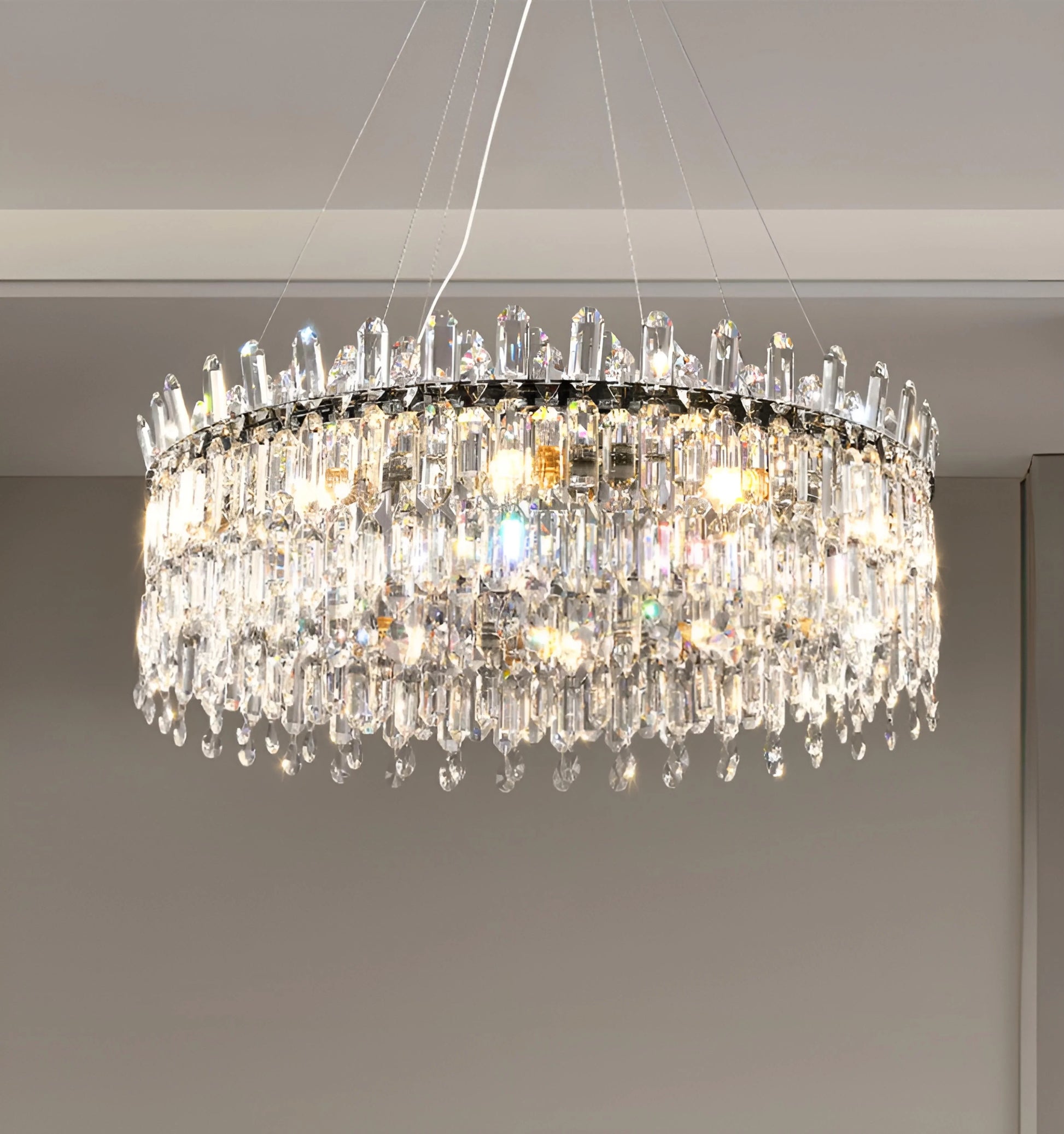 Serena Crystal Chandelier - Auraolight