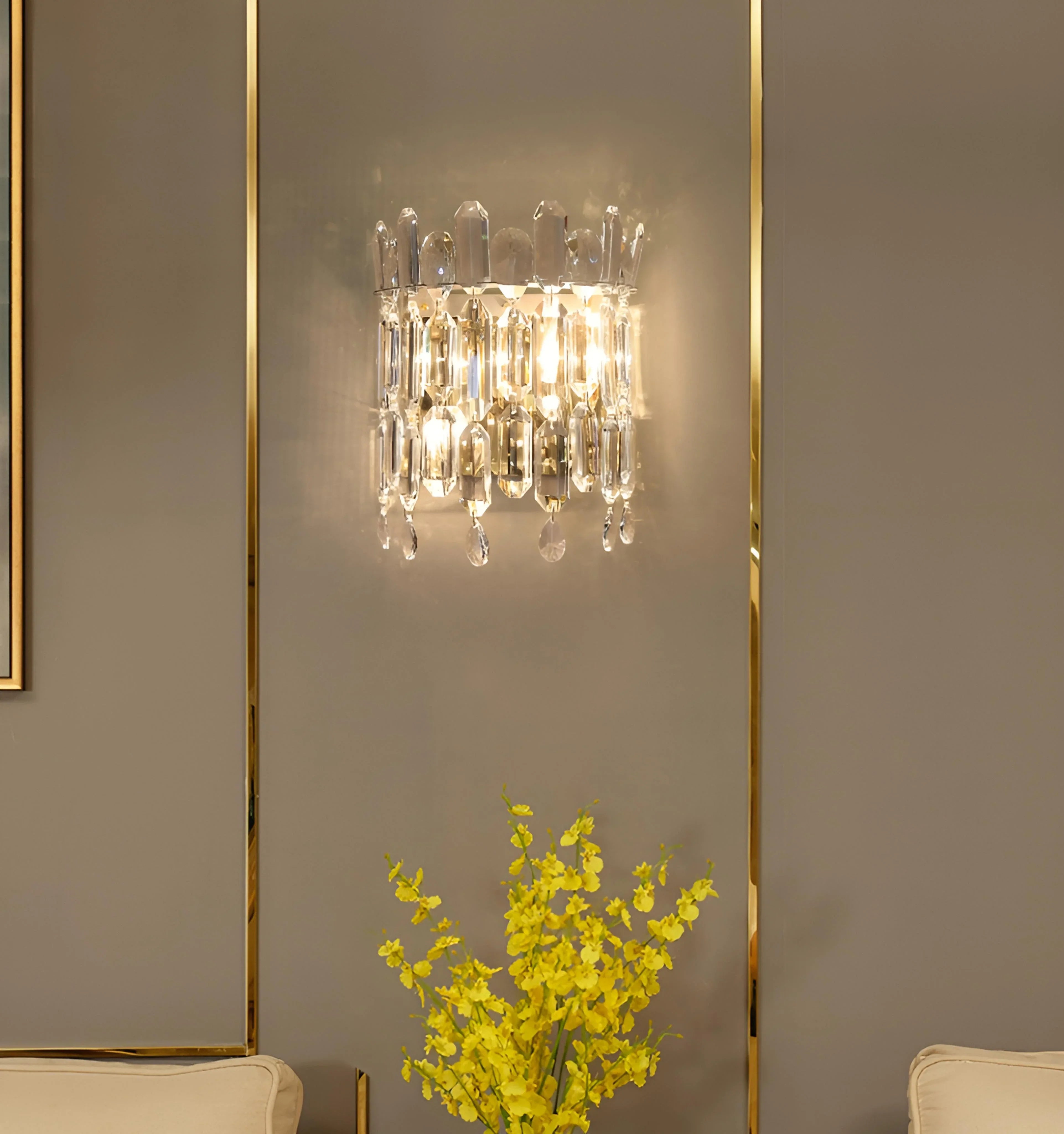 Serena Crystal Wall Lamp - Auraolight