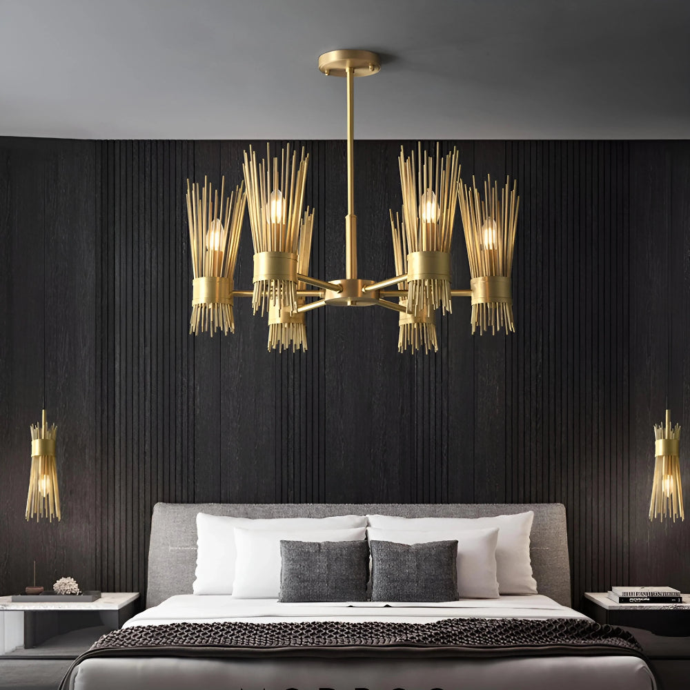Wheatsheaf Chandelier - Auraolight