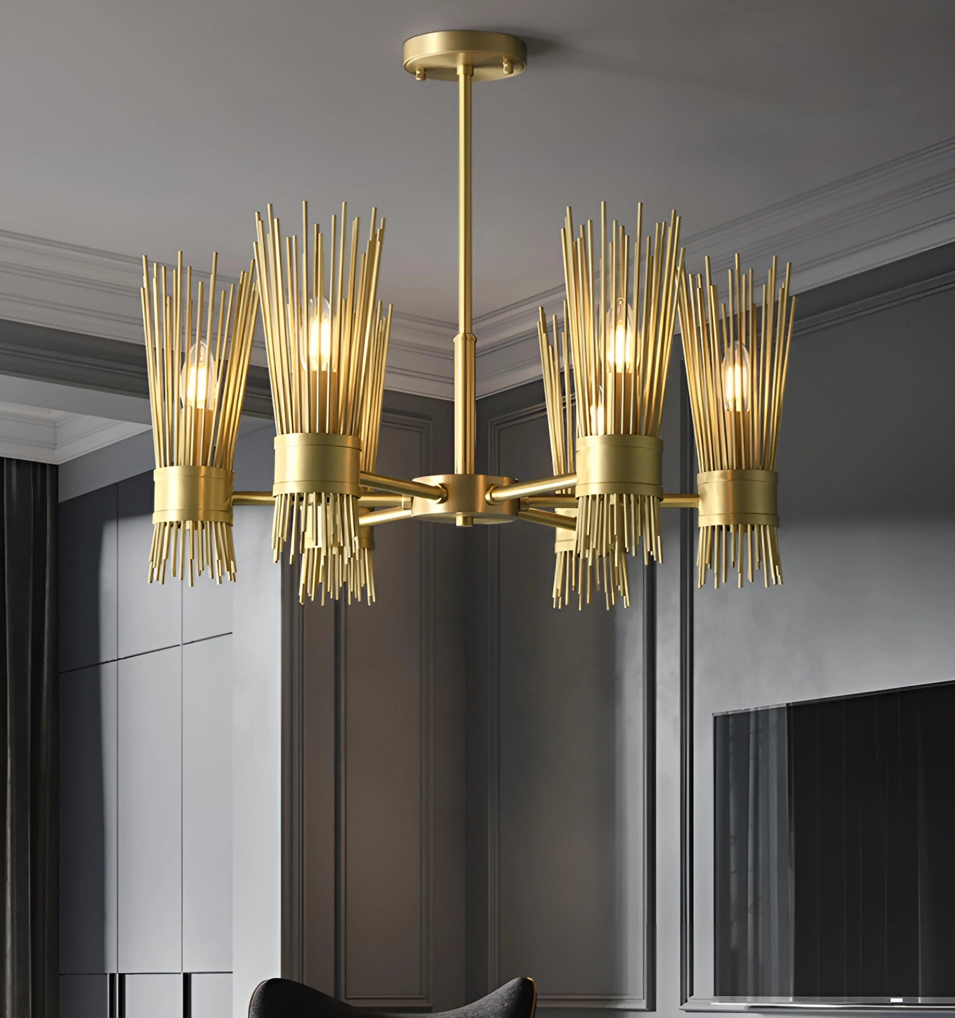 Wheatsheaf Chandelier - Auraolight