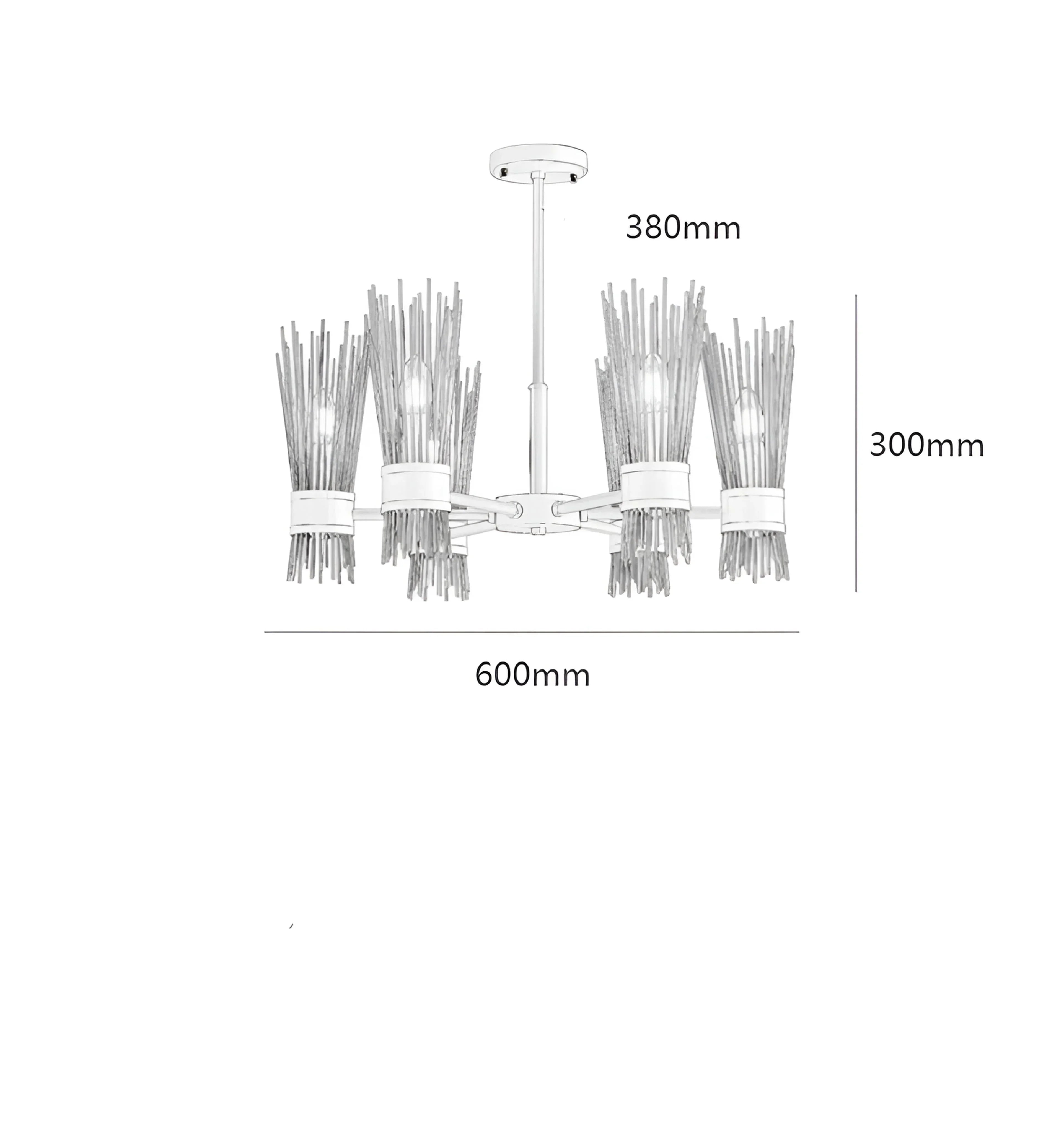 Wheatsheaf Chandelier - Auraolight