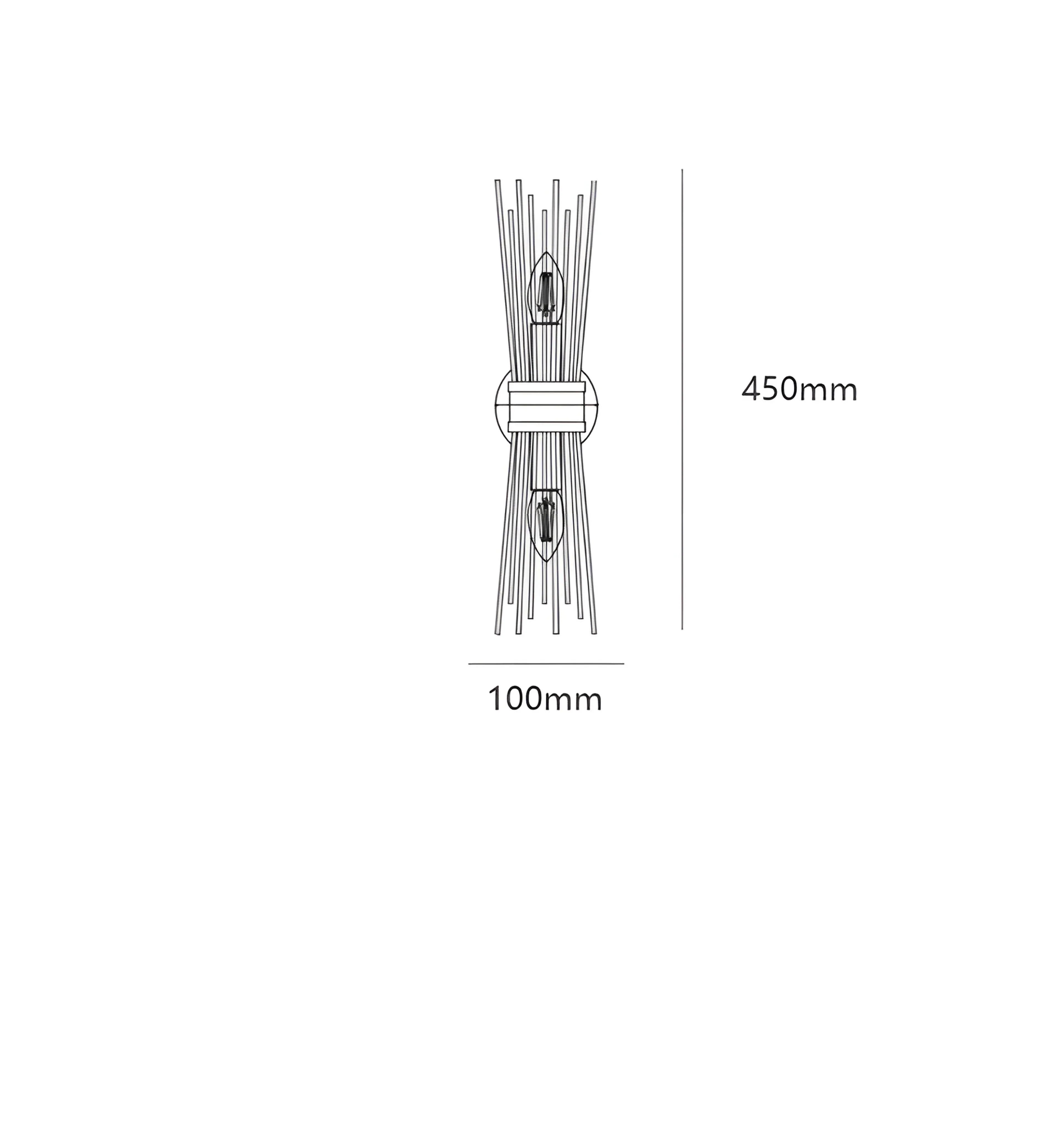 Wheatsheaf Wall Lamp - Auraolight